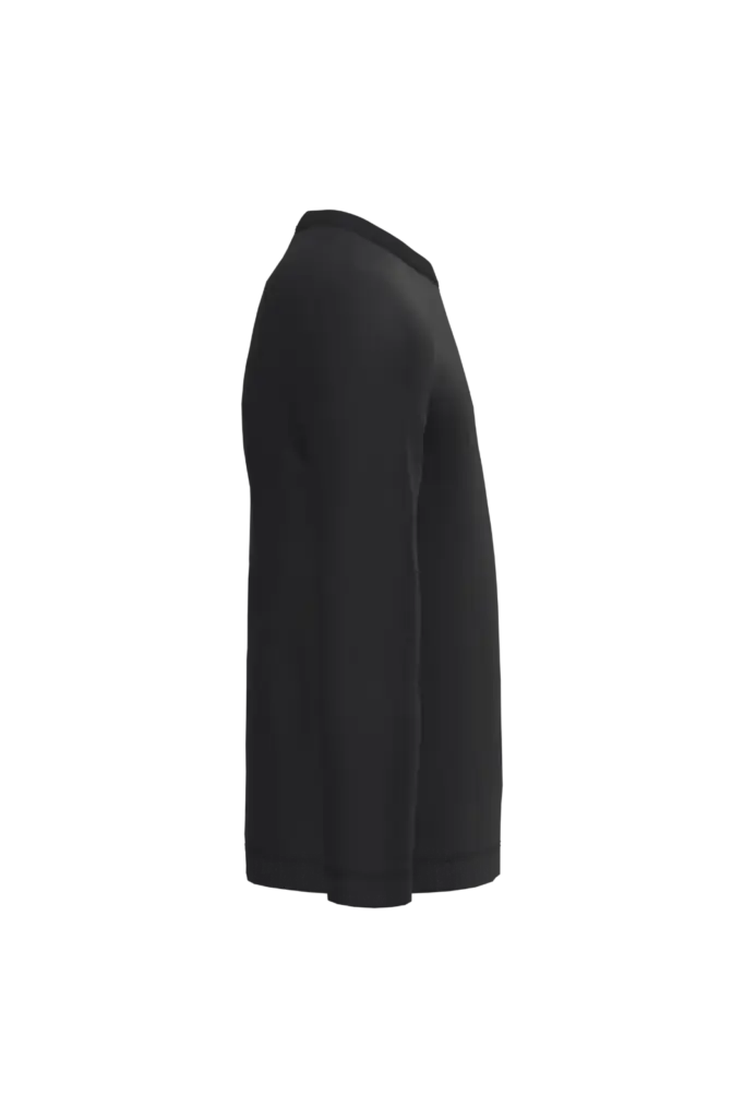 iDeal150 kinder T-shirt LSL, ideal black — productfoto 7