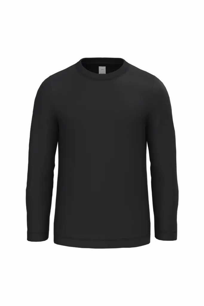 iDeal150 kinder T-shirt LSL, ideal black — productfoto 8