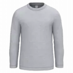 iDeal150 kinder T-shirt LSL, ideal oxford grey — productfoto 14