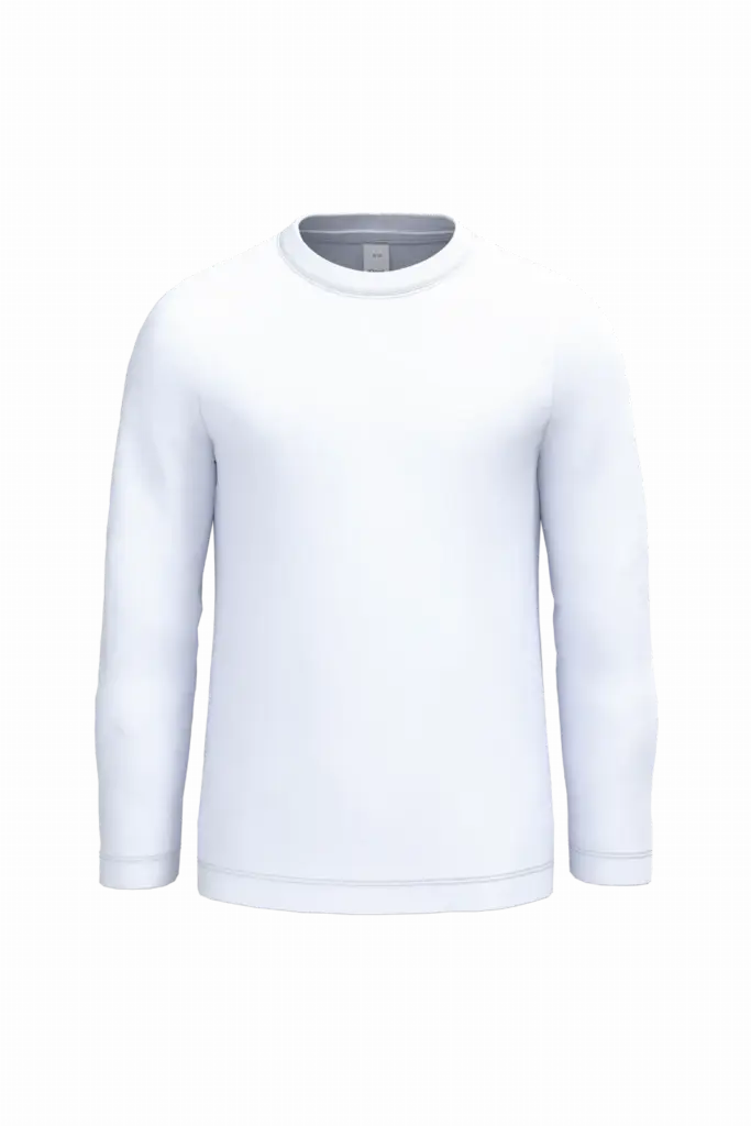 iDeal150 kinder T-shirt LSL, ideal white — productfoto 23