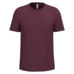 iDeal190 heren T-shirt, ideal burgundy — productfoto 21