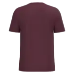 iDeal190 heren T-shirt, ideal burgundy — productfoto 22