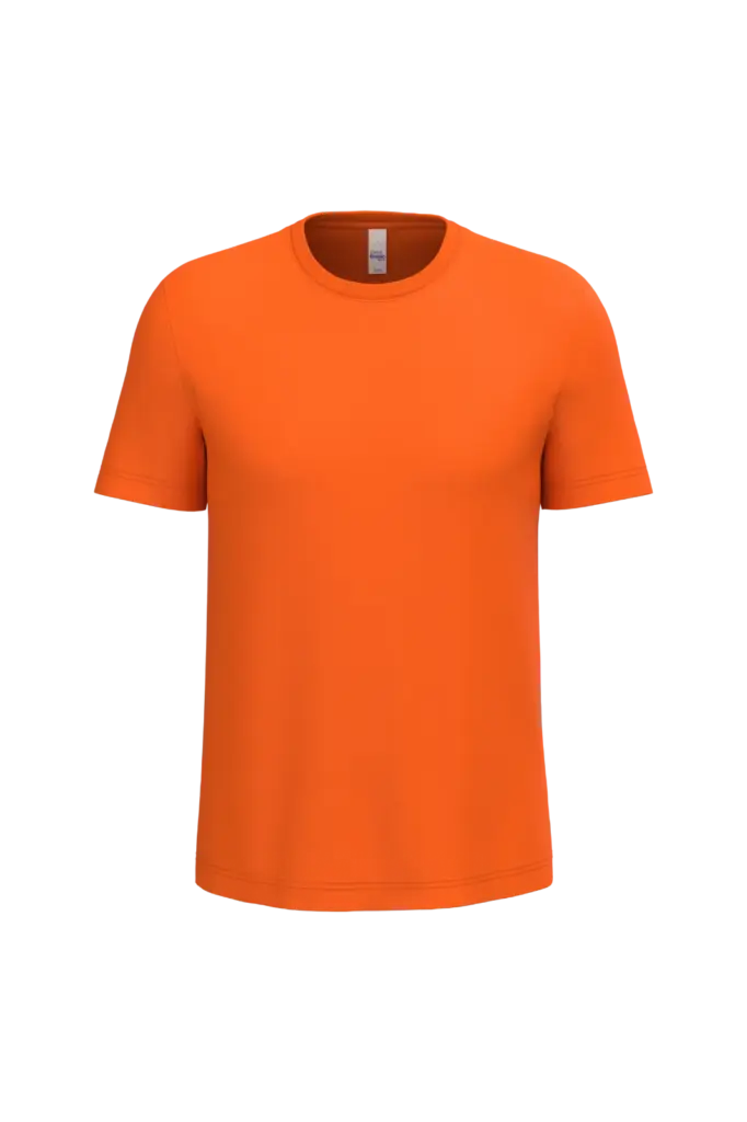 iDeal190 heren T-shirt, ideal orange — productfoto 42
