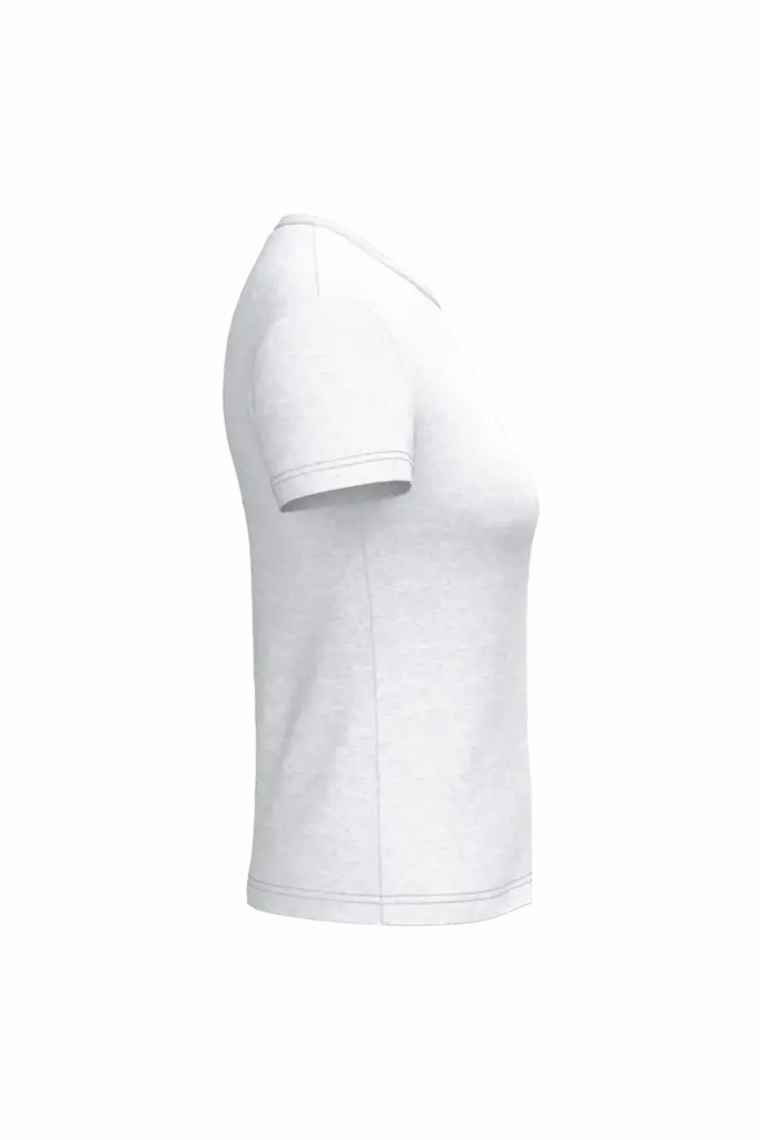 iDeal190 dames T-shirt, ideal ash heather — productfoto 6