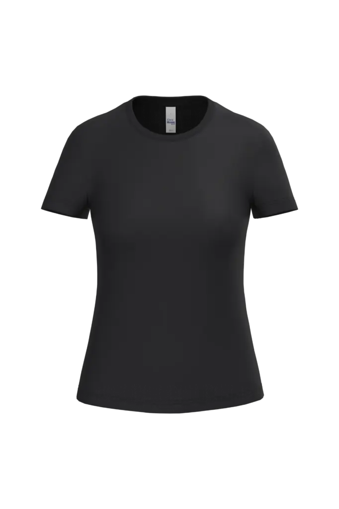 iDeal190 dames T-shirt, ideal black — productfoto 13
