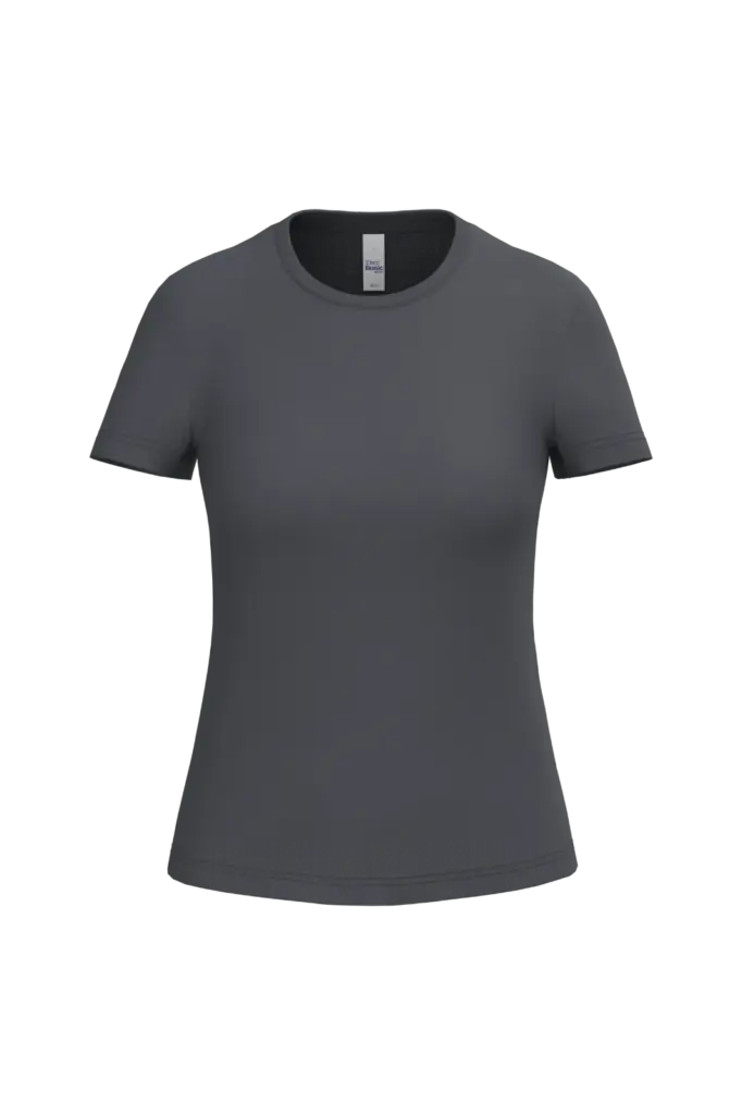 iDeal190 dames T-shirt, ideal dark grey — productfoto 16