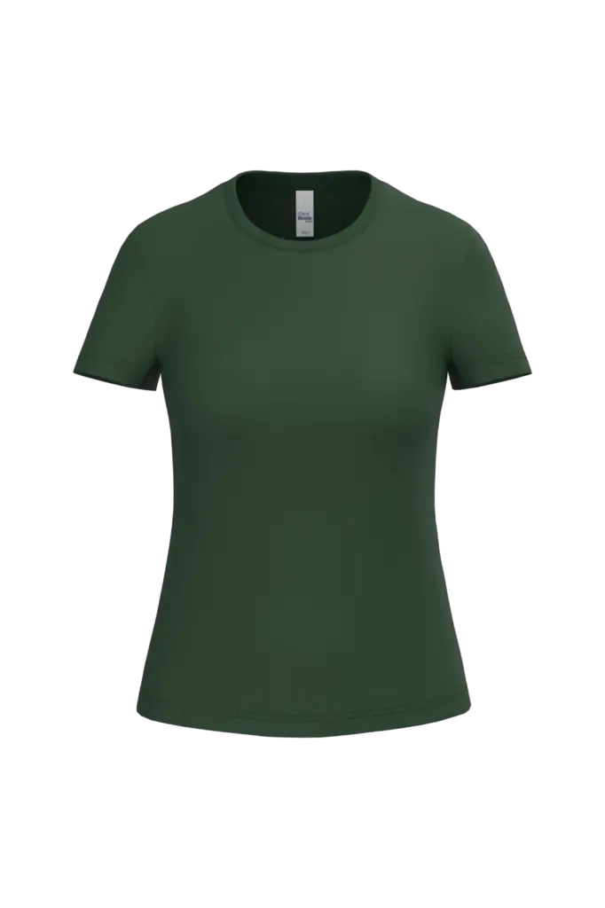 iDeal190 dames T-shirt, ideal forest green — productfoto 19