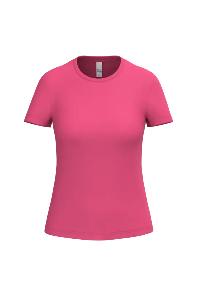 iDeal190 dames T-shirt, ideal fuchsia — productfoto 22