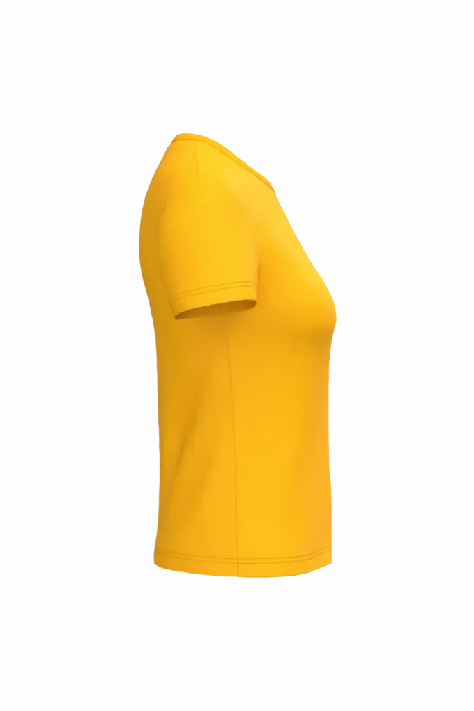 iDeal190 dames T-shirt, ideal gold — productfoto 24