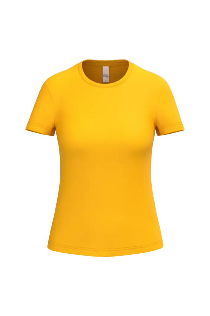 iDeal190 dames T-shirt, ideal gold — productfoto 25