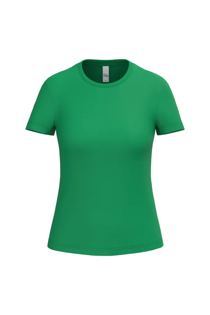 iDeal190 dames T-shirt, ideal kelly green — productfoto 28