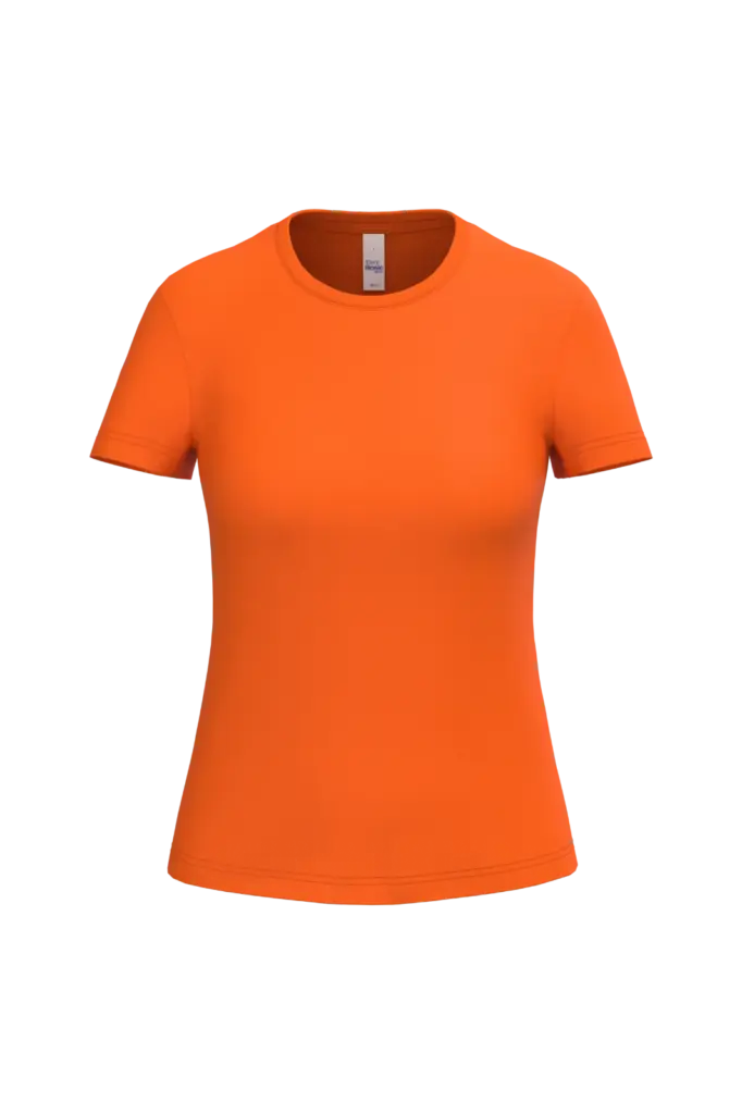 iDeal190 dames T-shirt, ideal orange — productfoto 34