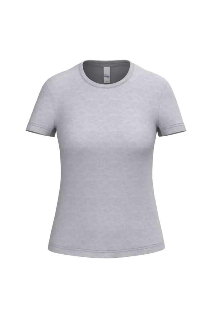 iDeal190 dames T-shirt, ideal oxford grey — productfoto 37