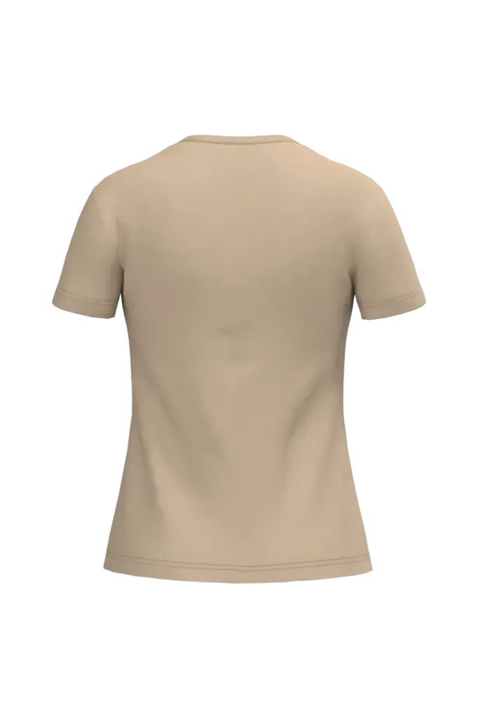 iDeal190 dames T-shirt, ideal sand — productfoto 47