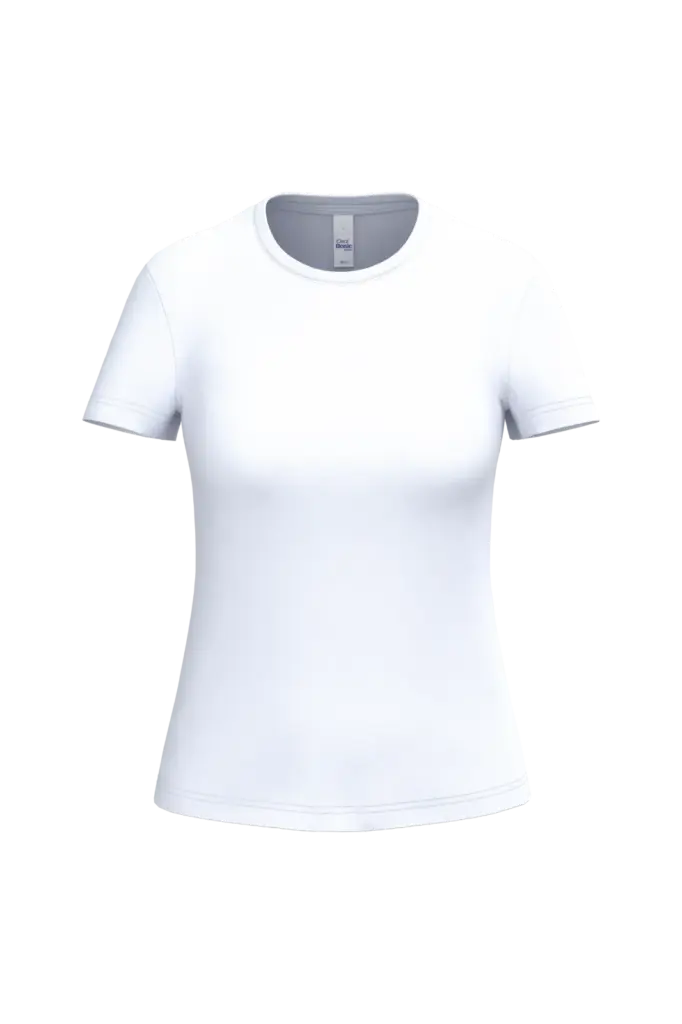iDeal190 dames T-shirt, ideal white — productfoto 49
