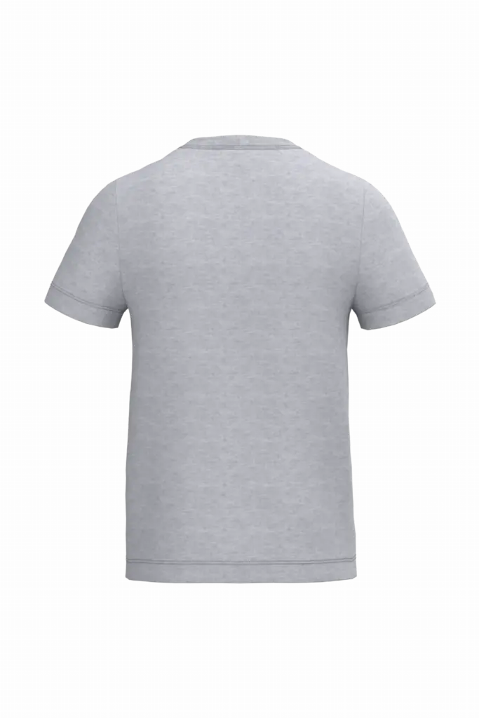 iDeal190 kinder T-shirt, ideal oxford grey — productfoto 40