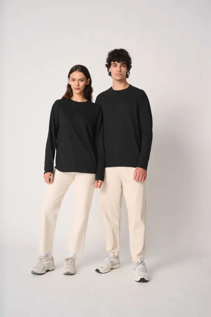 iDeal190 uniseks T-shirt LSL — productfoto 10