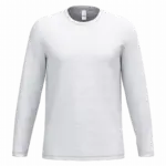 iDeal190 uniseks T-shirt LSL, ideal ash heather — productfoto 14