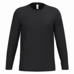 iDeal190 uniseks T-shirt LSL, ideal black — productfoto 20