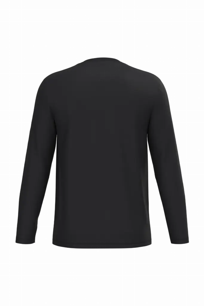 iDeal190 uniseks T-shirt LSL, ideal black — productfoto 21