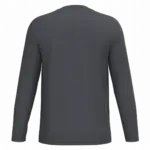 iDeal190 uniseks T-shirt LSL, ideal dark grey — productfoto 24