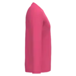 iDeal190 uniseks T-shirt LSL, ideal fuchsia — productfoto 28