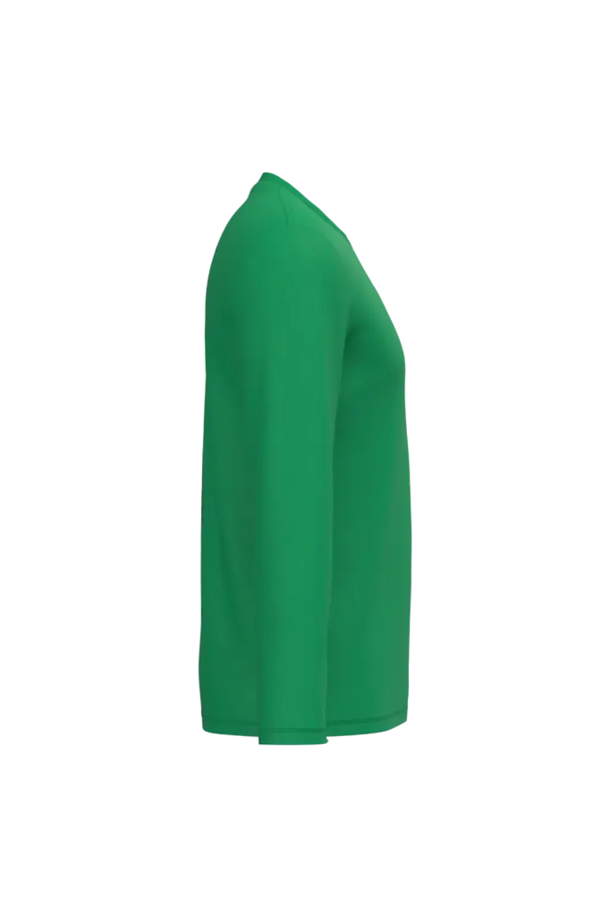 iDeal190 uniseks T-shirt LSL, ideal kelly green — productfoto 34