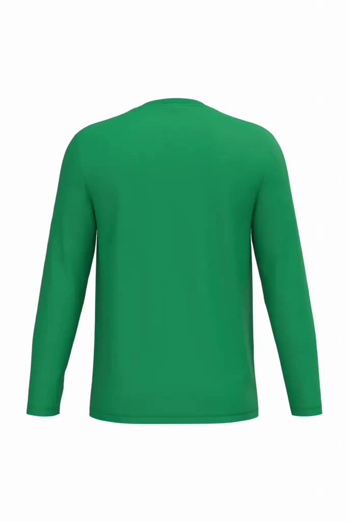 iDeal190 uniseks T-shirt LSL, ideal kelly green — productfoto 36