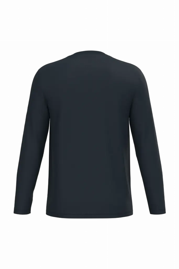 iDeal190 uniseks T-shirt LSL, ideal navy — productfoto 39