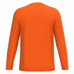 iDeal190 uniseks T-shirt LSL, ideal orange — productfoto 42