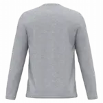 iDeal190 uniseks T-shirt LSL, ideal oxford grey — productfoto 45
