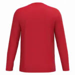iDeal190 uniseks T-shirt LSL, ideal red — productfoto 48