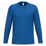 iDeal190 uniseks T-shirt LSL, ideal royal blue — productfoto 50
