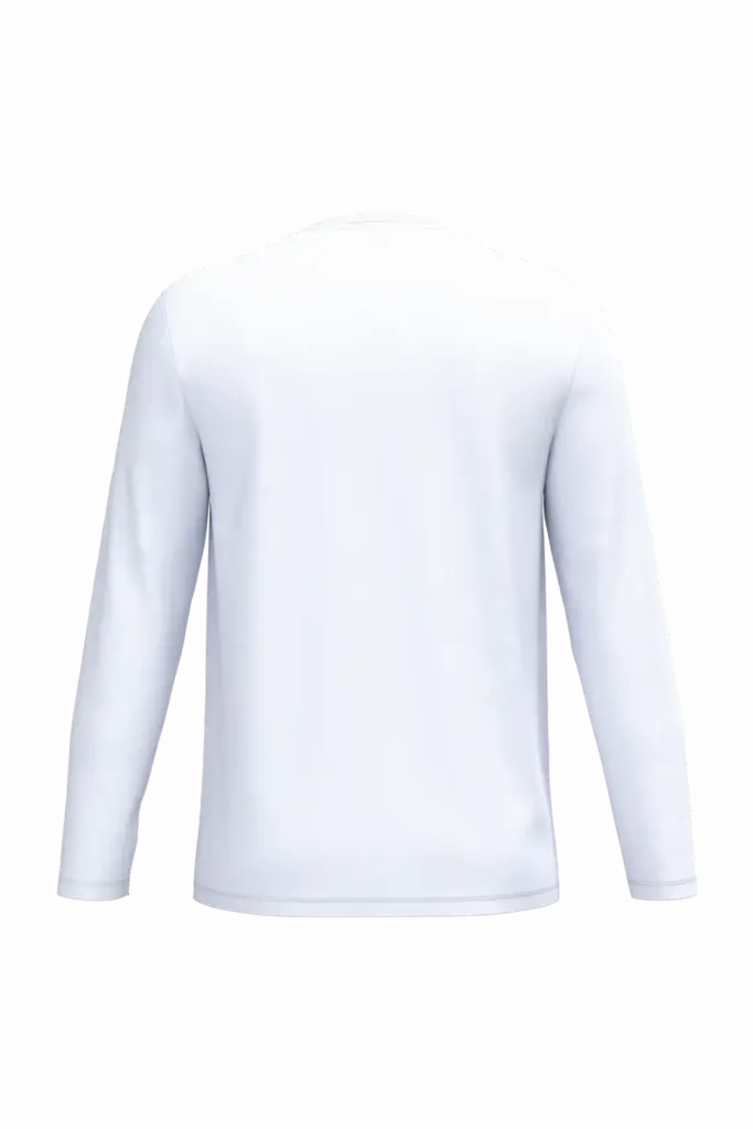 iDeal190 uniseks T-shirt LSL, ideal white — productfoto 57