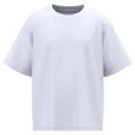 IB330 - Unisex oversized t-shirt, ideal white — productfoto 2