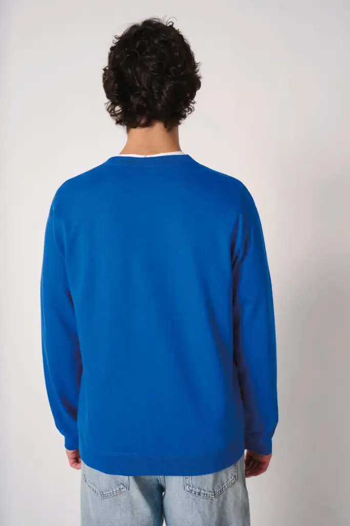 Uniseks sweater met ronde hals — productfoto 3