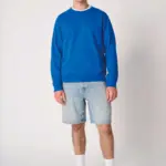 Uniseks sweater met ronde hals — productfoto 5