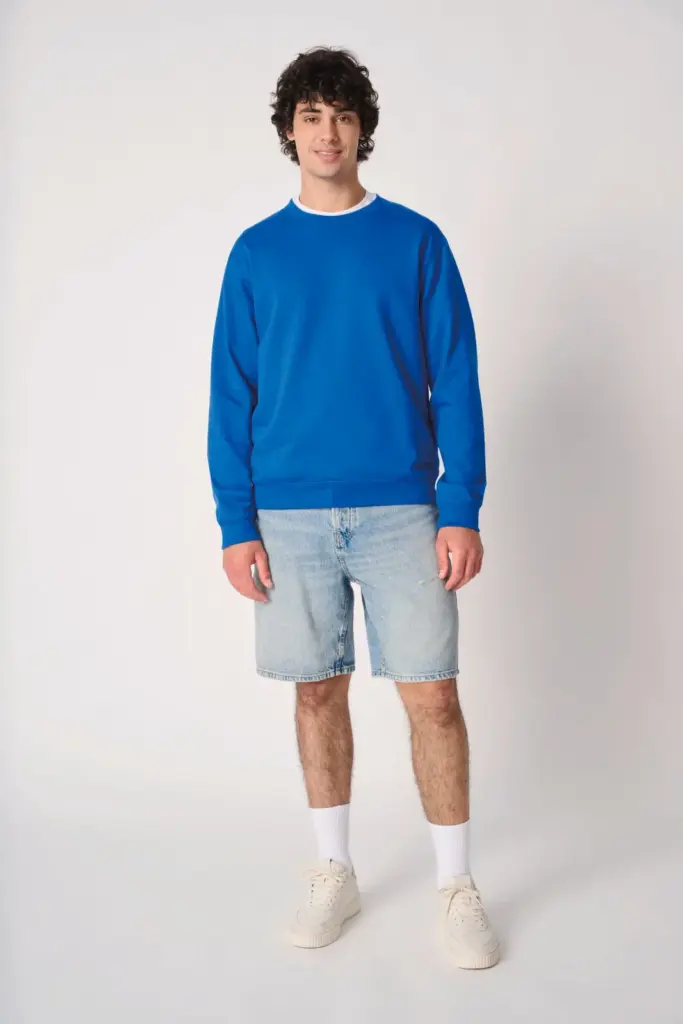 Uniseks sweater met ronde hals — productfoto 5