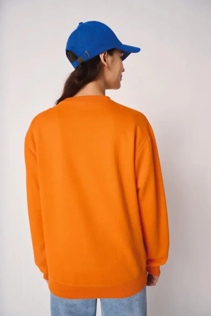 Uniseks sweater met ronde hals — productfoto 8