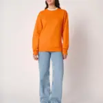 Uniseks sweater met ronde hals — productfoto 10