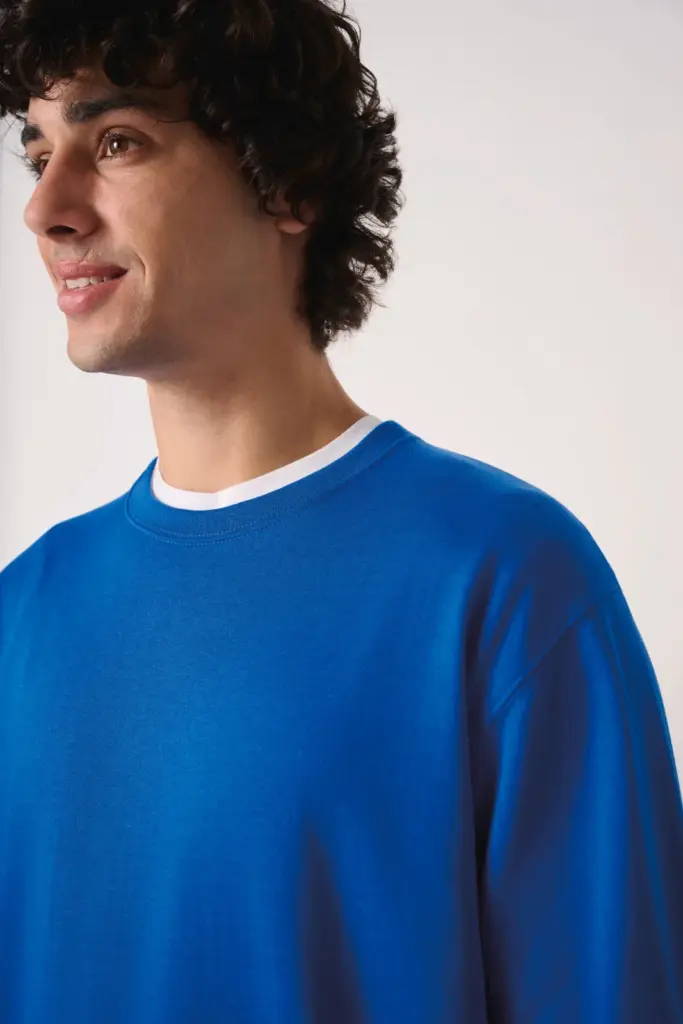 Uniseks sweater met ronde hals — productfoto 15