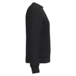 Uniseks sweater met ronde hals, ideal black — productfoto 19