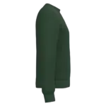 Uniseks sweater met ronde hals, ideal forest green — productfoto 25