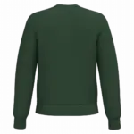 Uniseks sweater met ronde hals, ideal forest green — productfoto 27