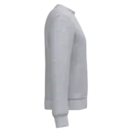 Uniseks sweater met ronde hals, ideal oxford grey — productfoto 34