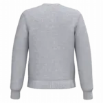 Uniseks sweater met ronde hals, ideal oxford grey — productfoto 36
