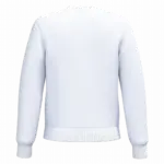 Uniseks sweater met ronde hals, ideal white — productfoto 45