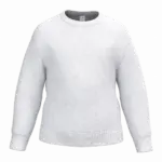 Kinder sweater met ronde hals, ideal ash heather — productfoto 9