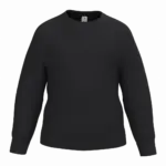 Kinder sweater met ronde hals, ideal black — productfoto 12