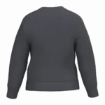 Kinder sweater met ronde hals, ideal dark grey — productfoto 16
